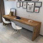 Modern Design Solid Wood Computer Desk and Conference Table for Collaborative