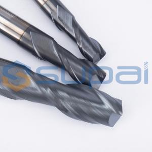 China 2 Flutes Solid Carbide Tungsten CNC Milling Cutter  End Mill Cutters for CNC Milling Machine wholesale