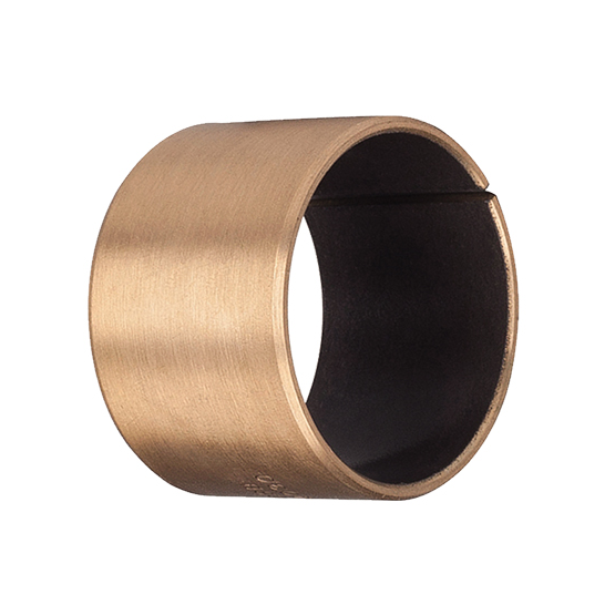 Flange Copper Cylindrical Polymer Plain Bearings Tin Plating