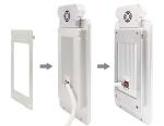 Face recognition body temperature detector access control 8 Inch aluminum