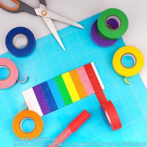 China Lab Labeling Tape Variety Pack 500 Inch Long X 3/4 Inch Width Laboratory Labeling Tape 5 Assorted Color Tape on sale