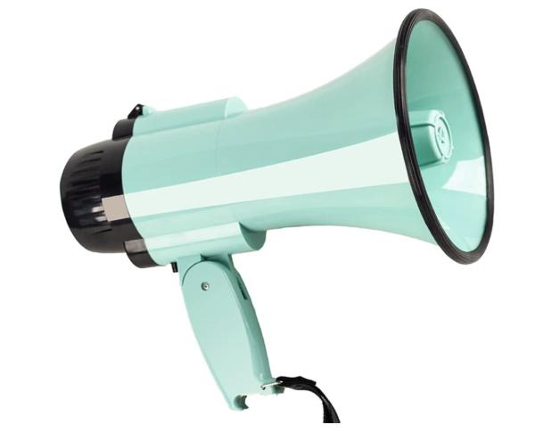 Quality 790 X 330 X 540mm Siren Megaphone Handheld Lithium Battery Horn Tweeter Speaker for sale