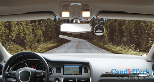 Concealed Type Automotive Grade Dash Camera Front And Rear Dual Recording 1080P OEM