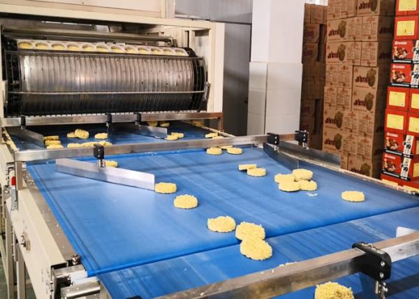 Quality Compact Structure Instant Noodles Machinery 60000PCS/8h Noodle Processing for sale