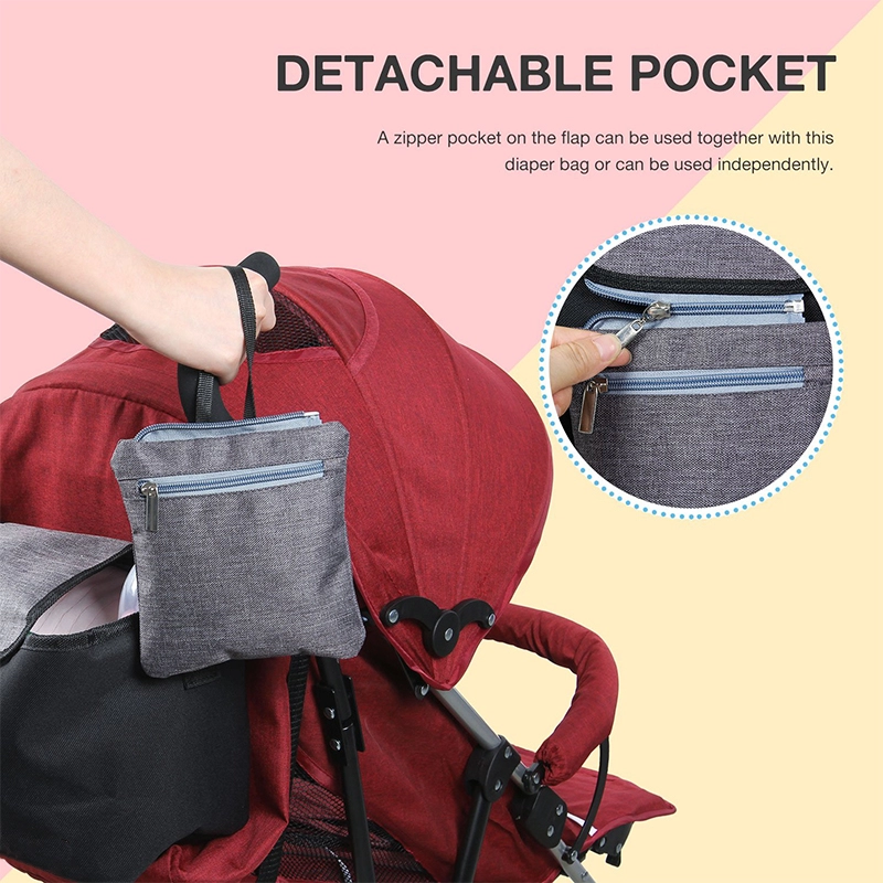 2 in 1 Detachable Baby Stroller Organizer Bag