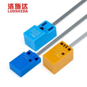 China LUOSHIDA Square Inductive Proximity Sensor 12V / 24V DC Q17 Q18 Q18C Size ABS Housing wholesale