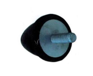 China Mechanical Rubber Shock Absorber With Customized Size And Shape Black Absorbers wholesale