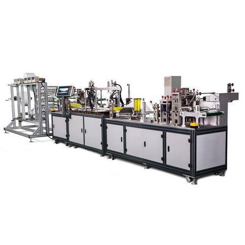 Quality Accurate Dust Mask Making Machine , PLC Control Pp Non Woven Fabric Making Machine for sale
