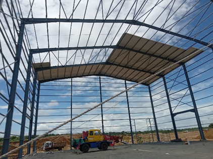 Galvanizd Color Sheet Steel Structural Prefabricated House