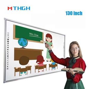 150 Inch Interactive Whiteboard 40 Point Intelligent Infrared Touch Teaching
