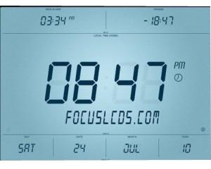 Custom 12 O'Clock LCD Display VA LCD made by Shenzhen Factory Custom Made
