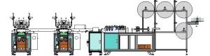 Low Noise Pollution Mask Making Machine Computer PLC Programming Control