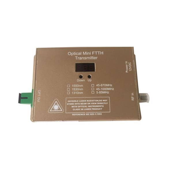 Quality Portable CATV Fiber Transmitter / Optical Node Transmitter 1550nm Easy To Maintain for sale