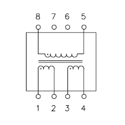 TGM-XxxNS 6 Pin 2KVrms DC / DC Converter Isolation Modules For Max 253 And Max 845
