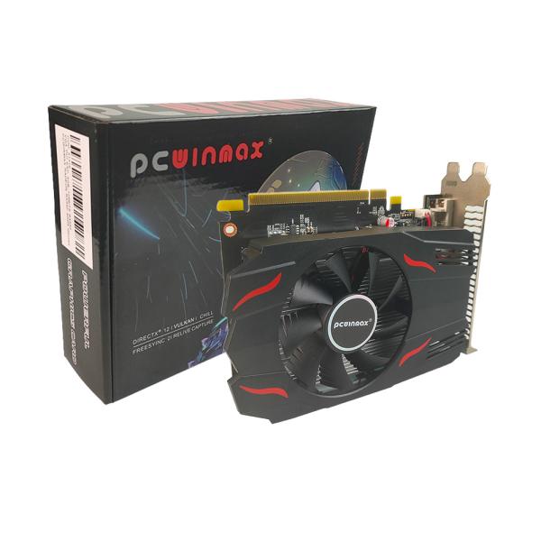 PCWINMAX Radeon RX 560 4GB GDDR5 128Bit ITX GPU Single Fan DP HDMI DVI Output