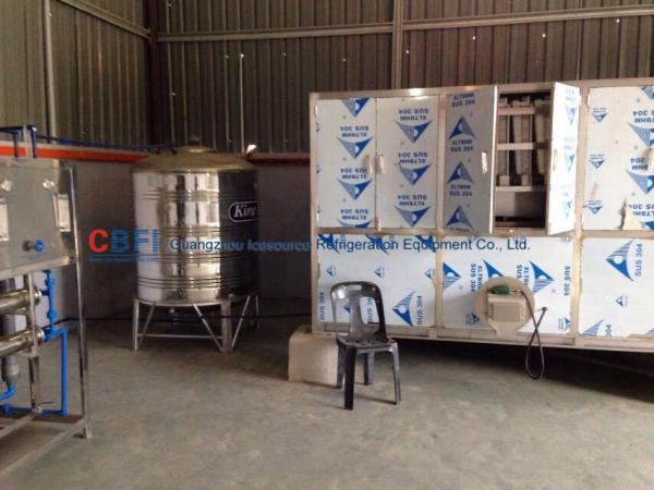 Quality Edible Clean / Crystal Ice Cube Machine With Water Filter Ice Bin Easy Operate for sale