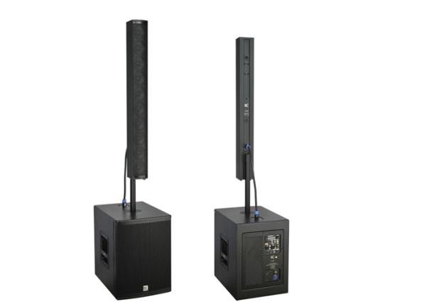 Theatre Array Sound Column Speakers , Active Column Line Array System Musical