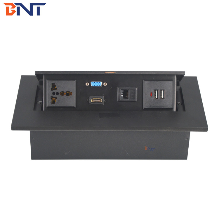 With USB charger interface conference furniture pop up desktop socket