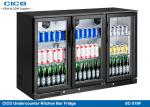 Integrated Beer Cooler Refrigerator , 280W Input 3 Door Underbench Fridge Three