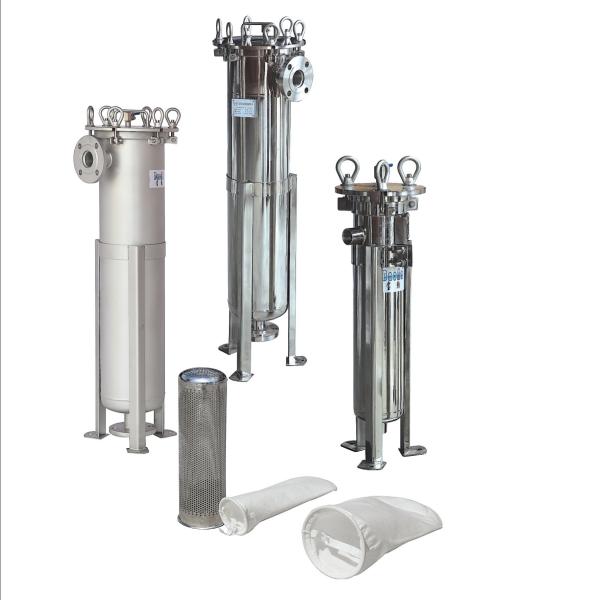 Quality Max Flow Rate 27%-80% Filter Mesh Bag In Bag Out HEPA Filter Housing 7 10 Mm Thickness for sale