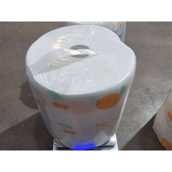 High speed automatic label applicator maxi roll printing kitchen towel paper making machine production line price