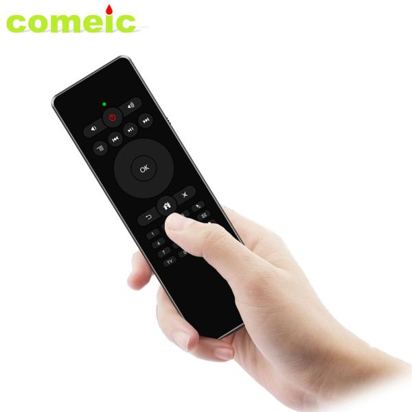 Rechargeable Android Air Mouse 2.4Ghz Wireless Rf Keyboard With IR Learning