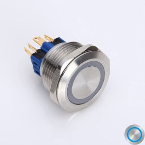 Illuminated Latching Push Button Switch