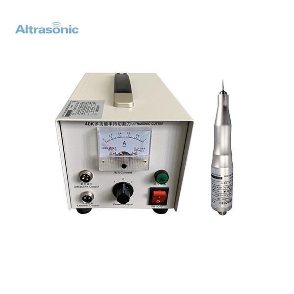 Quality 40Khz Frequency Portable Ultrasonic Cutting Machine With Replaceable Blade for sale
