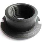 Precision Nylon PA66 Cap CNC Machining with Closed-Loop Control and /-0.05mm