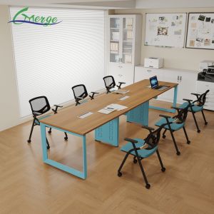 Rectangular Industrial Design Style Office Conference Table for Professional