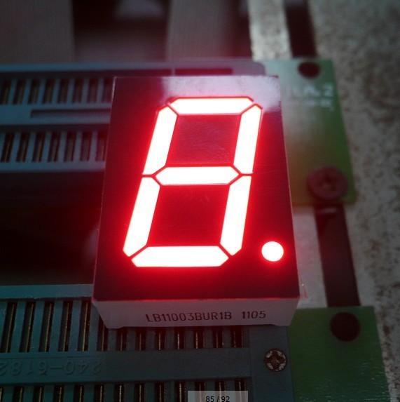 Quality 1.0 " Common Cathode Seven Segment Display For Elevator Position Indicator for sale