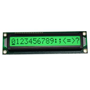 China STN Character Dot Matrix LCD Display Module 122*33mm 3.8 Inch Size wholesale