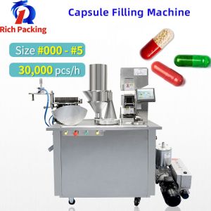 China 30000 Pcs/H Capsule Filler Filling Machine Semi Automatic Lab wholesale