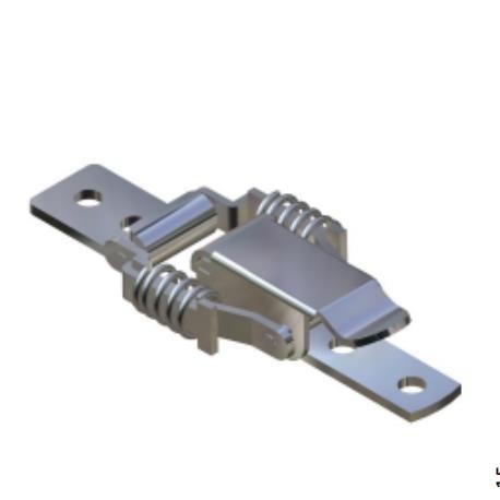 DK011G2 Stainless Steel Spring Claw Toggle Latch With Safety Hook