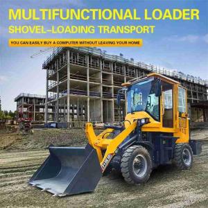 Heavy Wheel Loader Compact Construction Equipment With Cummins Engine Powered