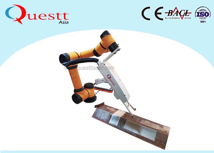 China 2000W 1000W Laser Cleaning Machine With 6 Axis Robotic Arm wholesale