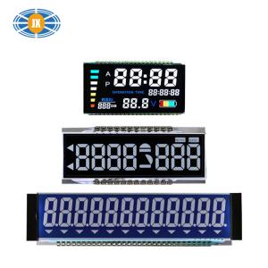 China High Backlight Brightness Segment LCD Display Mutiple Segmented Screen With Negative Mode wholesale