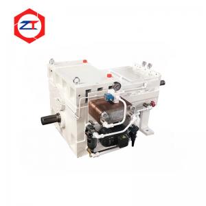 China 500 / 600 RPM Twin Screw Gearbox , Extruder Machine Plastic 30 - 37KW Power Plastic Extruder Price Machine Sale wholesale