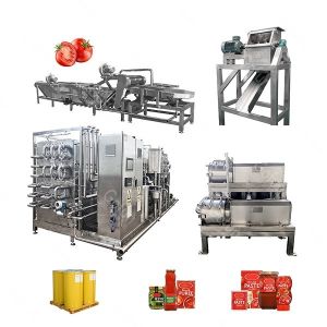 China Food Grade SUS304 Tomato Production Line Customized 100T/D wholesale