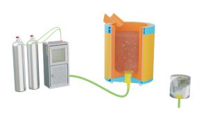 China Automatic Bottom Gas Diffuser System for In Foundry Refining wholesale