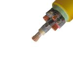 Copper Braiding Multicore Power Cable 3.6 / 6 KV With Monitoring Flexible Cores