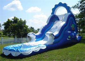 China Mini Inflatable Water Slides , Small Inflatable Pool Slide For Water Park wholesale