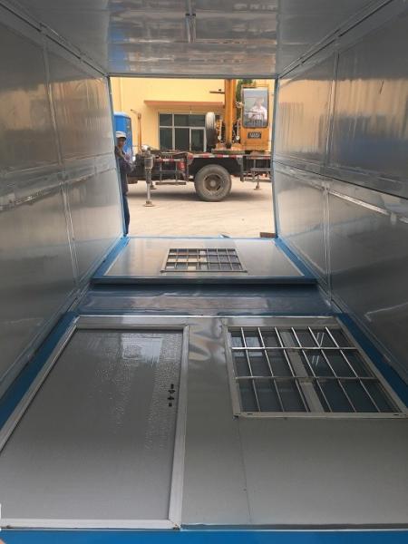 Quality Strong Construction Folding Container House With Sliding Window Custom Color for sale