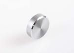 OEM Custom Metal Control Knobs , USB Volume Control Knobs With Silver Anodized