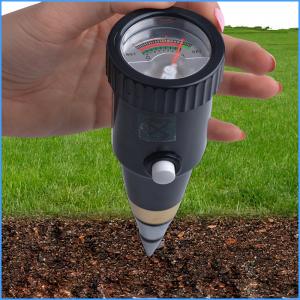 China Portable Digital Soil Fertility Meter For Flower / Weeds , 160mm X 50mm wholesale