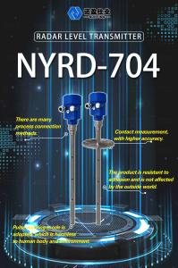 China NYRD-704 Wave Radar Level Meter transmitter For Low dielectic constant liquid 6M Range wholesale