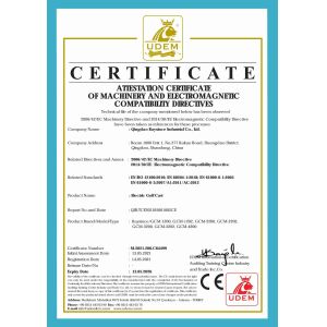 Qingdao Raysince Industrial Co., Ltd. Certifications