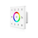 Ultra Sensitive RGBW LED Controller , Led Dimmer Touch Panel No Noise