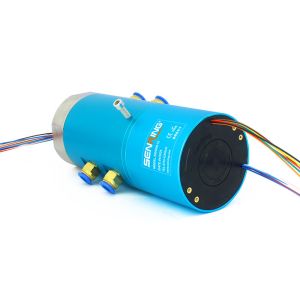 China 4 Channel Pneumatic Ethernet Rotary Joint Slip Ring 2A-800A on sale