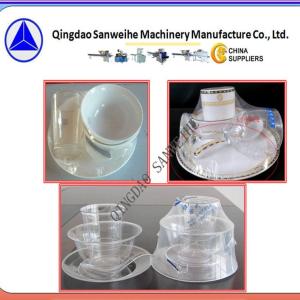 China PLC Control Automatic Shrink Packaging Machine Swd 2000 Tableware Packaging Machine wholesale